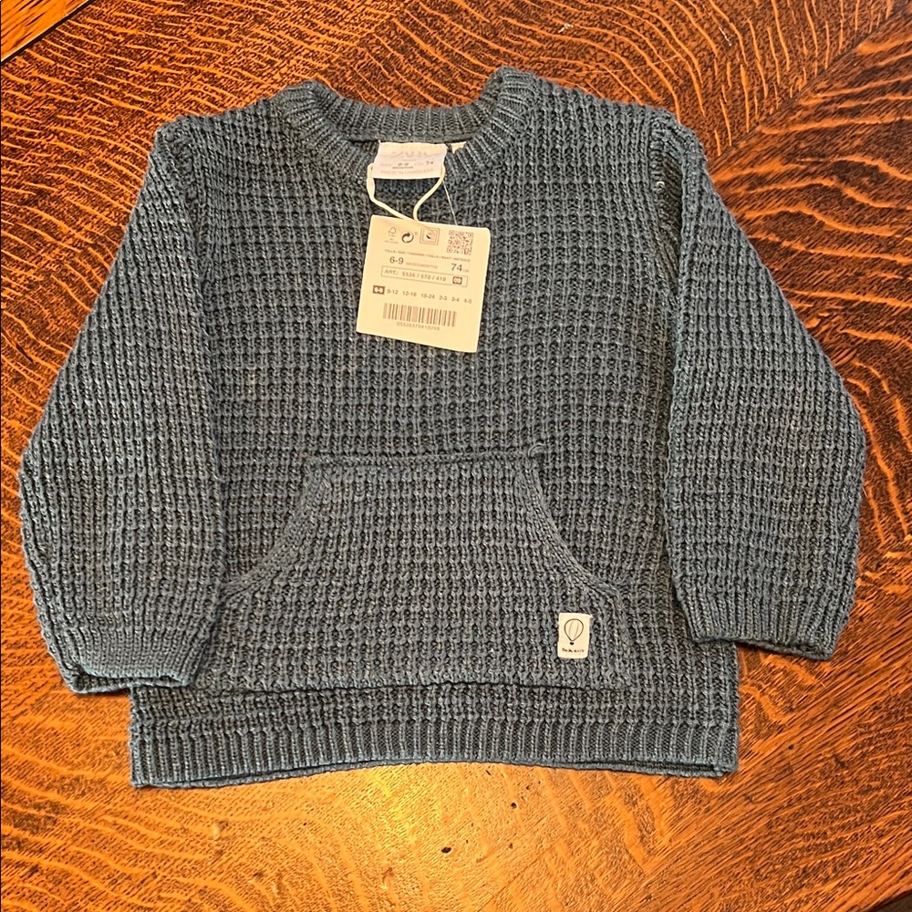 NWT Zara 6-9M knitted sweater